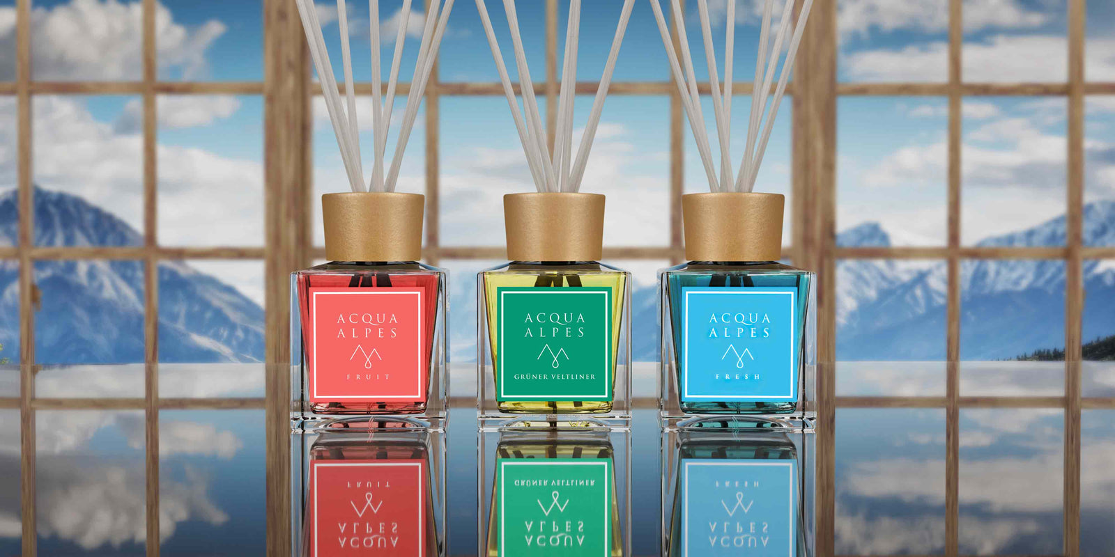 Room fragrance diffuser – Stylish scent with alpine character 